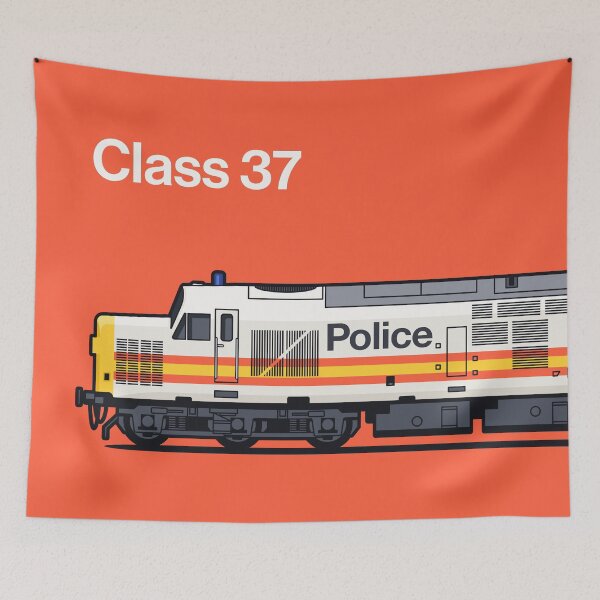 Item preview, Class 37 Police Diesel Train Side England designed and sold by VoodooCircus.