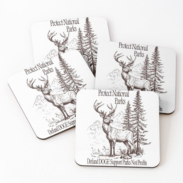Item preview, Protect National Parks Defund DOGE Support Parks Not Profits  designed and sold by studiopekepeke.