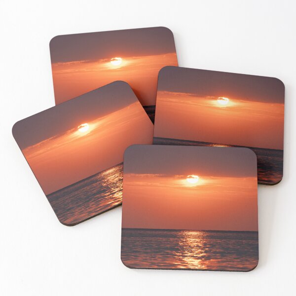 Item preview, Scenic view of sea during Sunset designed and sold by PitakChai93.