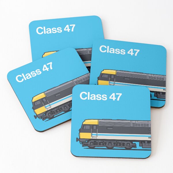 Item preview, Class 47 Cyan Diesel Train Side England designed and sold by VoodooCircus.