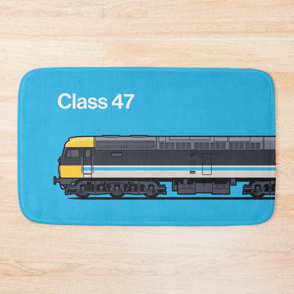 Item preview, Class 47 Cyan Diesel Train Side England designed and sold by VoodooCircus.