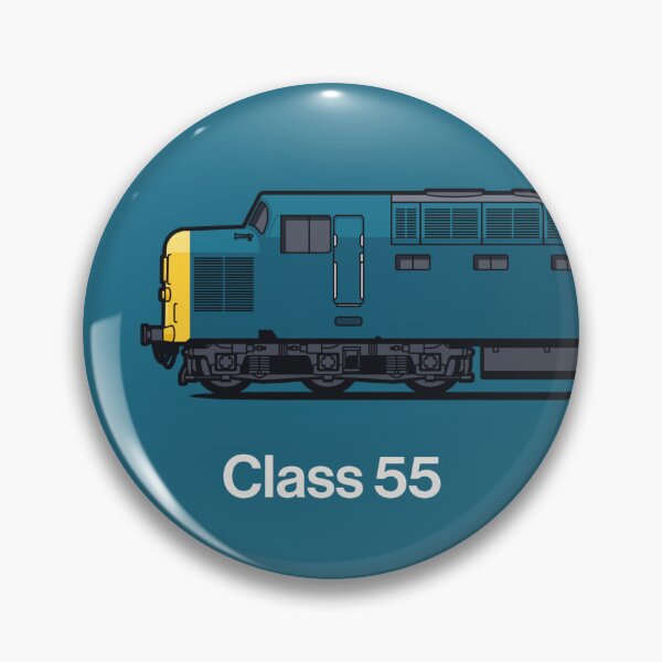 Item preview, Class 55 BR Blue Diesel Train Side England designed and sold by VoodooCircus.