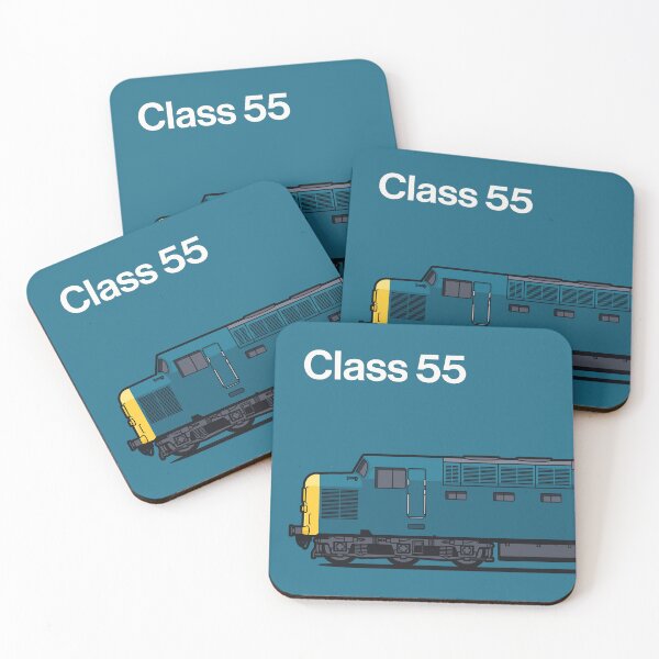 Item preview, Class 55 BR Blue Diesel Train Side England designed and sold by VoodooCircus.