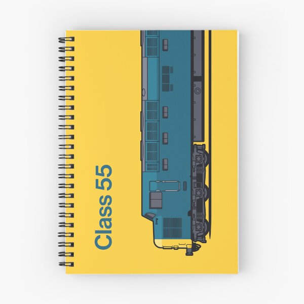 Item preview, Class 55 Diesel Train Side England BR Yellow designed and sold by VoodooCircus.