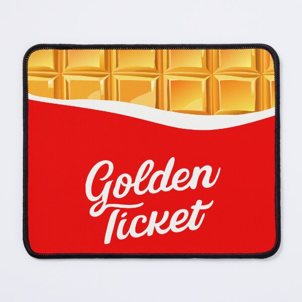Item preview, Golden Ticket Chocolate designed and sold by Timegraf.