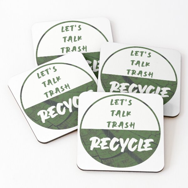 Item preview, Let's Talk Trash: Green Edition  designed and sold by GarboTreasure.