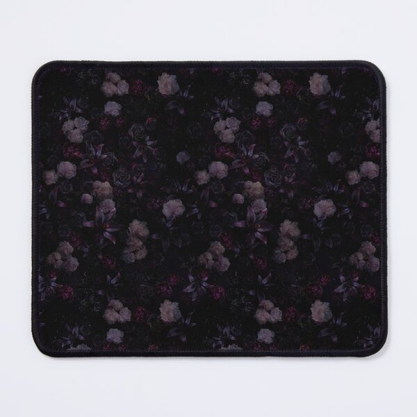 Item preview, Midsummer Night’s Dream – Muted Floral Noir  #DarkFloral #LowContrastDesign #Chiaroscuro #WearableArt designed and sold by ANTHROPOLESLEY.
