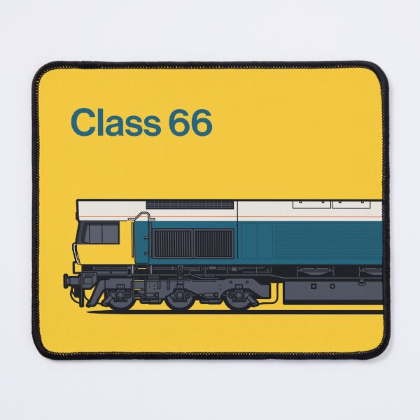 Item preview, Class 66 Train Side England UK BR Yellow designed and sold by VoodooCircus.