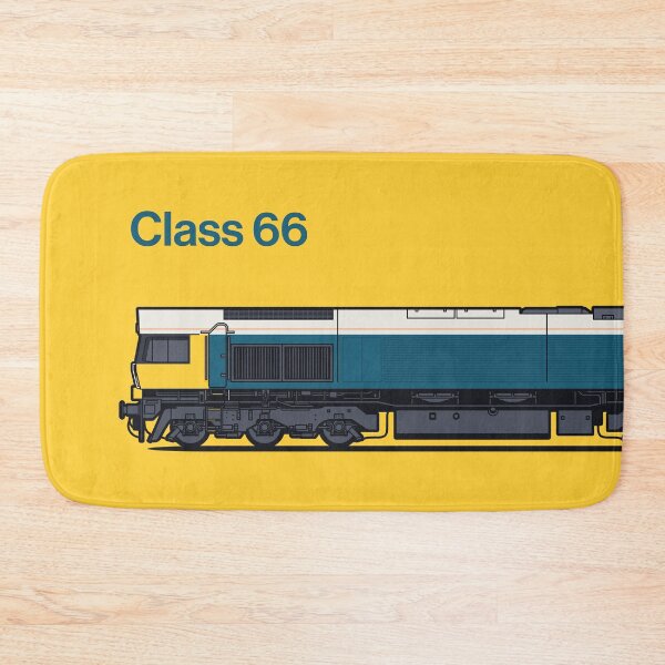 Item preview, Class 66 Train Side England UK BR Yellow designed and sold by VoodooCircus.