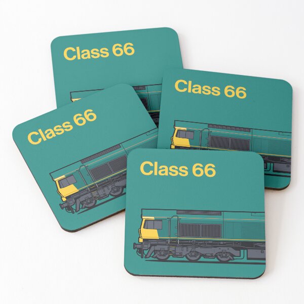 Item preview, Class 66 Train Side England UK Green designed and sold by VoodooCircus.