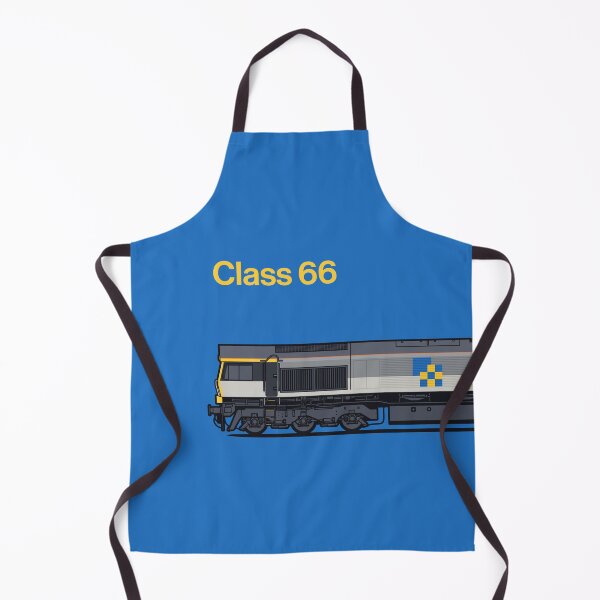 Item preview, Class 66 Freight Construction Blue Train Side England UK designed and sold by VoodooCircus.