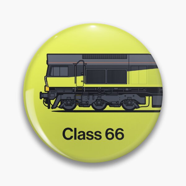 Item preview, Class 66 Train Side England UK Lemon Yellow designed and sold by VoodooCircus.