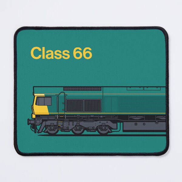 Item preview, Class 66 Train Side England UK Green designed and sold by VoodooCircus.