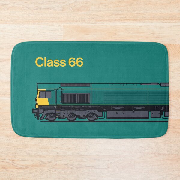 Item preview, Class 66 Train Side England UK Green designed and sold by VoodooCircus.