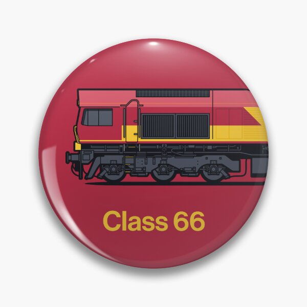 Item preview, Class 66 Train Side England UK Red designed and sold by VoodooCircus.