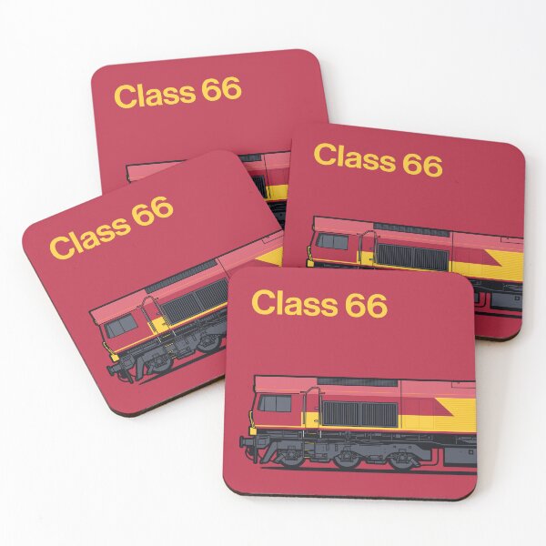 Item preview, Class 66 Train Side England UK Red designed and sold by VoodooCircus.