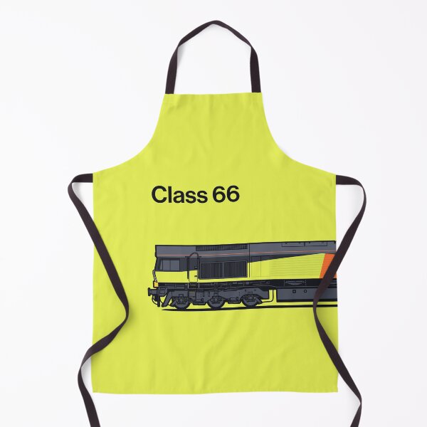 Item preview, Class 66 Train Side England UK Lemon Yellow designed and sold by VoodooCircus.