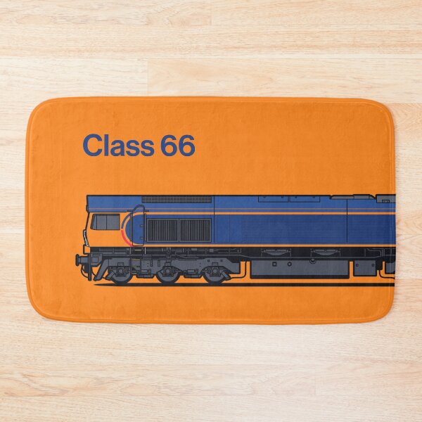 Item preview, Class 66 Train Side England UK Orange designed and sold by VoodooCircus.