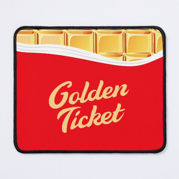 Item preview, Golden Ticket Chocolate designed and sold by Timegraf.