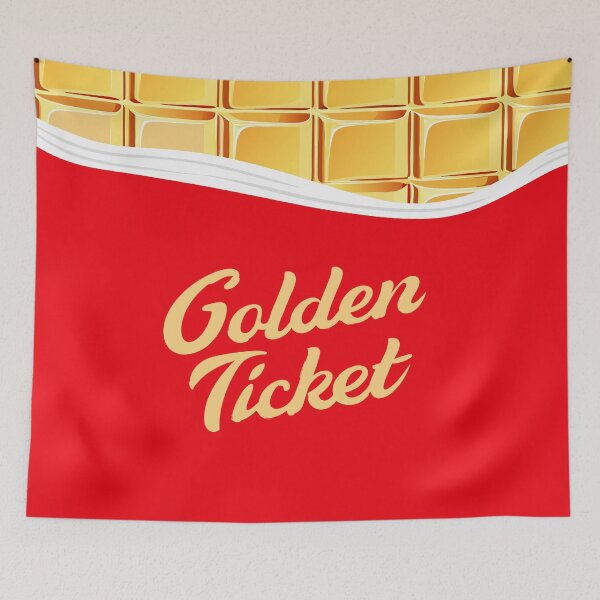 Item preview, Golden Ticket Chocolate designed and sold by Timegraf.