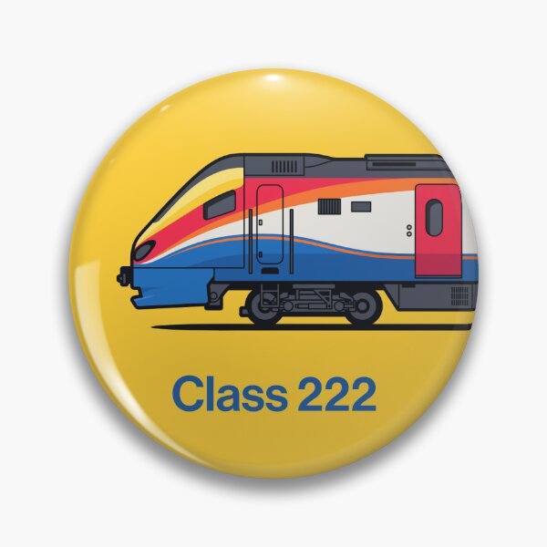 Item preview, Class 222 Yellow High Speed Train Side England designed and sold by VoodooCircus.