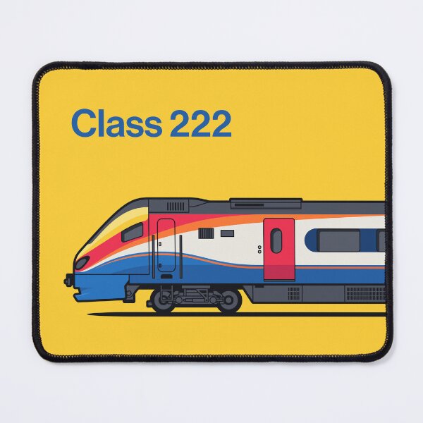 Item preview, Class 222 Yellow High Speed Train Side England designed and sold by VoodooCircus.