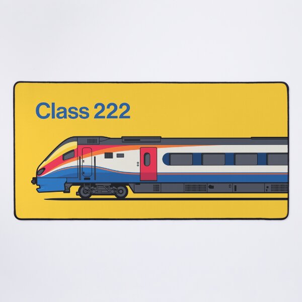 Item preview, Class 222 Yellow High Speed Train Side England designed and sold by VoodooCircus.