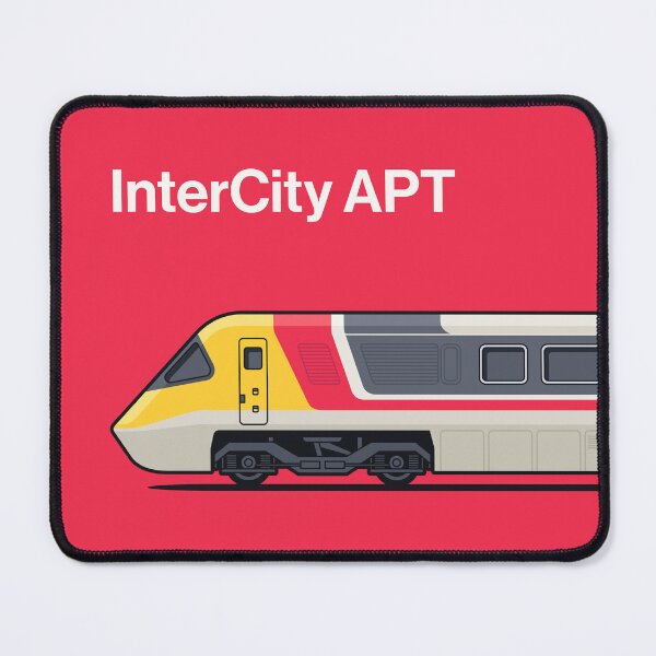 Item preview, Class 370 Intercity APT Red Train Side England designed and sold by VoodooCircus.