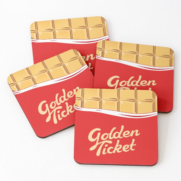 Item preview, Golden Ticket Chocolate designed and sold by Timegraf.