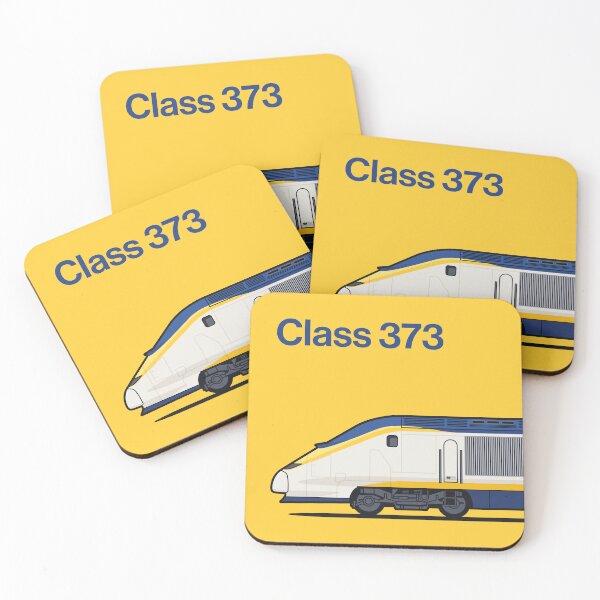 Item preview, Class 373 Yellow High Speed Train Side England designed and sold by VoodooCircus.