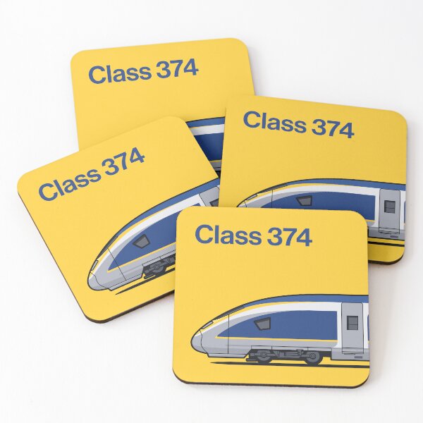 Item preview, Class 374 Blue High Speed Train Side England designed and sold by VoodooCircus.