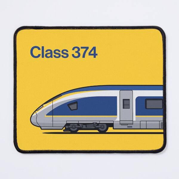 Item preview, Class 374 Blue High Speed Train Side England designed and sold by VoodooCircus.