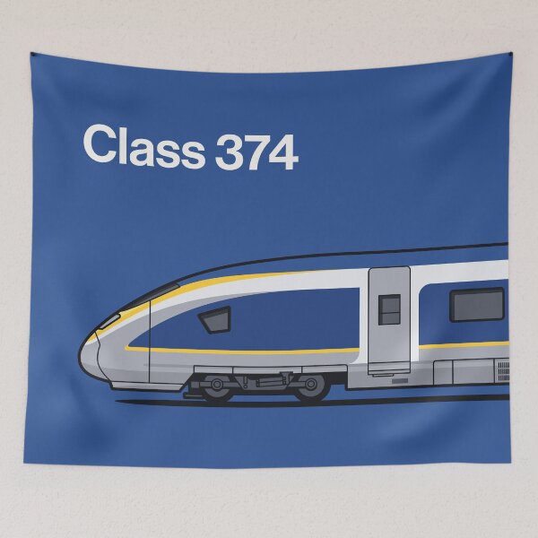 Item preview, Class 374 Yellow High Speed Train Side England designed and sold by VoodooCircus.