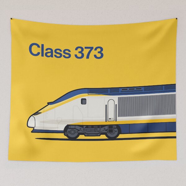 Item preview, Class 373 Yellow High Speed Train Side England designed and sold by VoodooCircus.
