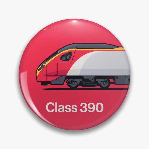 Item preview, Class 390 Red High Speed Train Side England designed and sold by VoodooCircus.