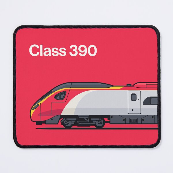 Item preview, Class 390 Red High Speed Train Side England designed and sold by VoodooCircus.