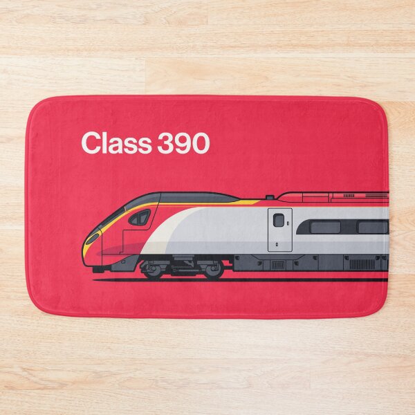 Item preview, Class 390 Red High Speed Train Side England designed and sold by VoodooCircus.