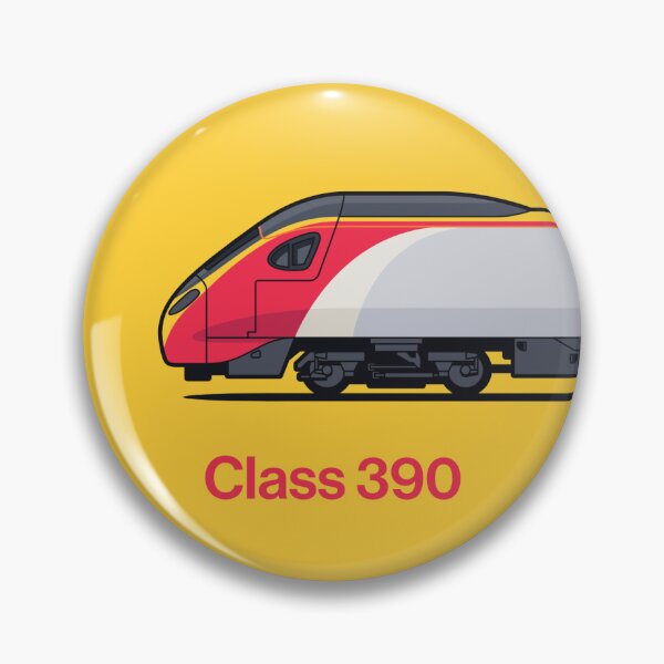 Item preview, Class 390 Yellow High Speed Train Side England designed and sold by VoodooCircus.
