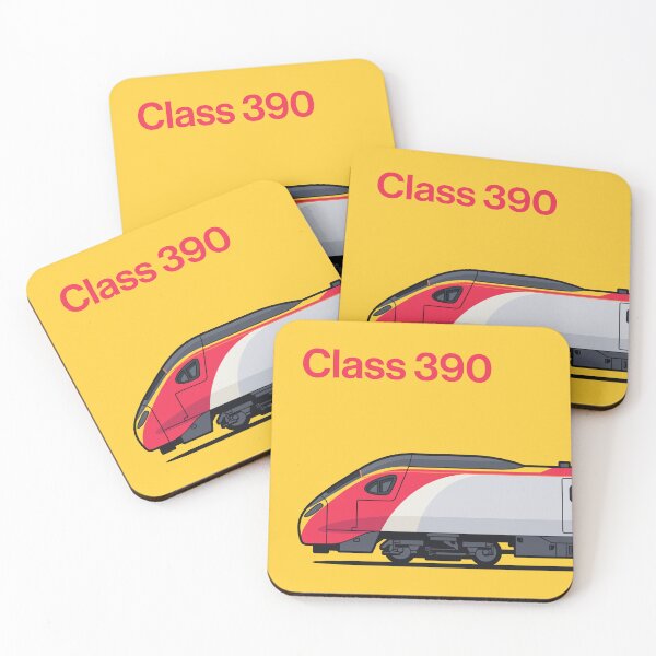 Item preview, Class 390 Yellow High Speed Train Side England designed and sold by VoodooCircus.