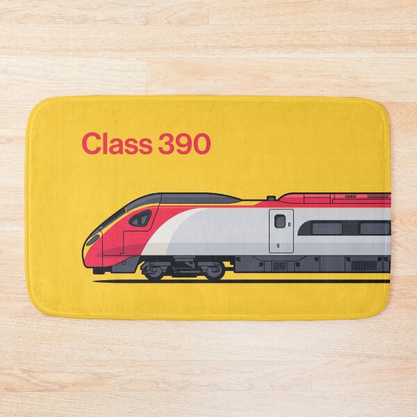 Item preview, Class 390 Yellow High Speed Train Side England designed and sold by VoodooCircus.