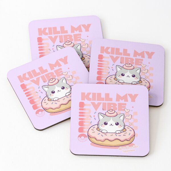 Item preview, Donut Kill My Vibe designed and sold by BaffledSnout.