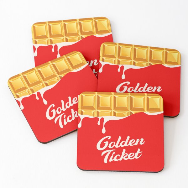 Item preview, Golden Ticket Chocolate designed and sold by Timegraf.