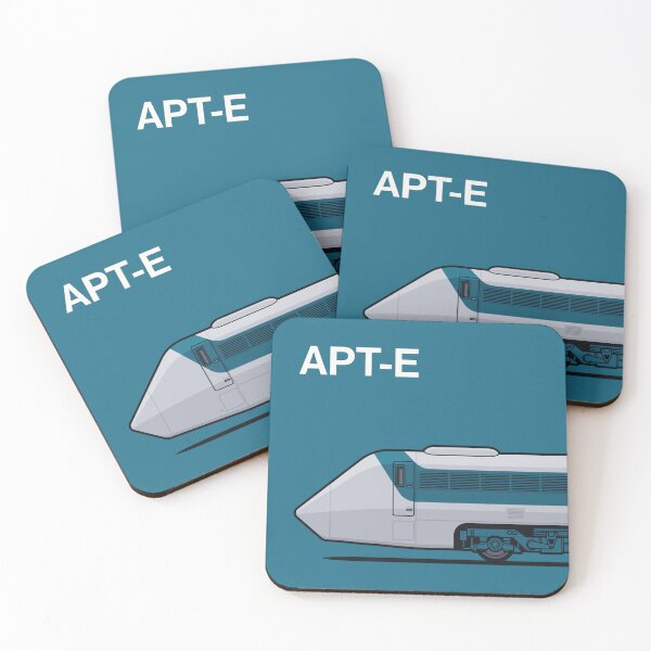 Item preview, APT-E Blue Tilting Train Side England designed and sold by VoodooCircus.
