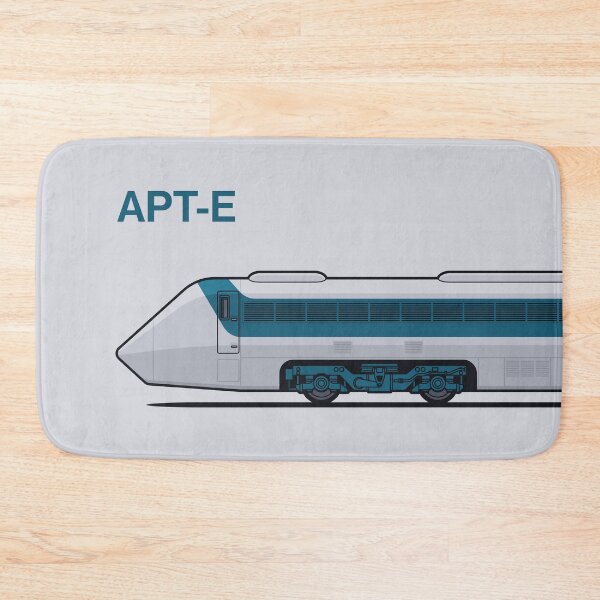 Item preview, APT-E Grey Tilting Train Side England designed and sold by VoodooCircus.