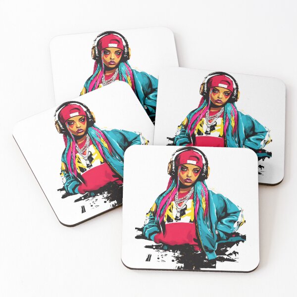 Item preview, Anime Neon Rap Queen designed and sold by Ragil-Studio.