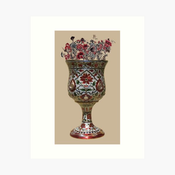 Item preview, Blossoms & Indian Wine Cup designed and sold by Quillful.