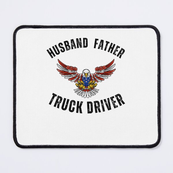 Item preview, Husband Father Truck Driver eagle Patriotic American designed and sold by snowry.
