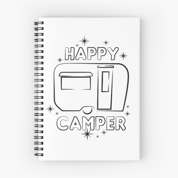 Item preview, retro happy camper designed and sold by TswizzleEG.