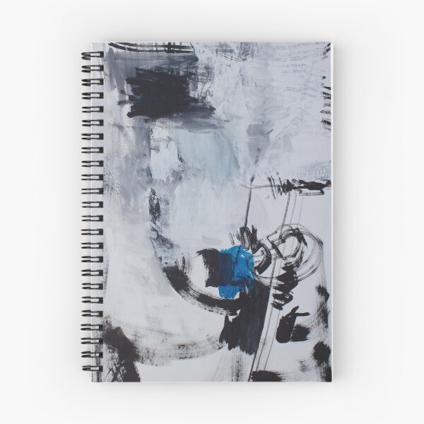 Item preview, Black, blue, and white designed and sold by Larroulet art .