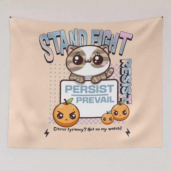 Item preview, Resist Persist Prevail designed and sold by BaffledSnout.